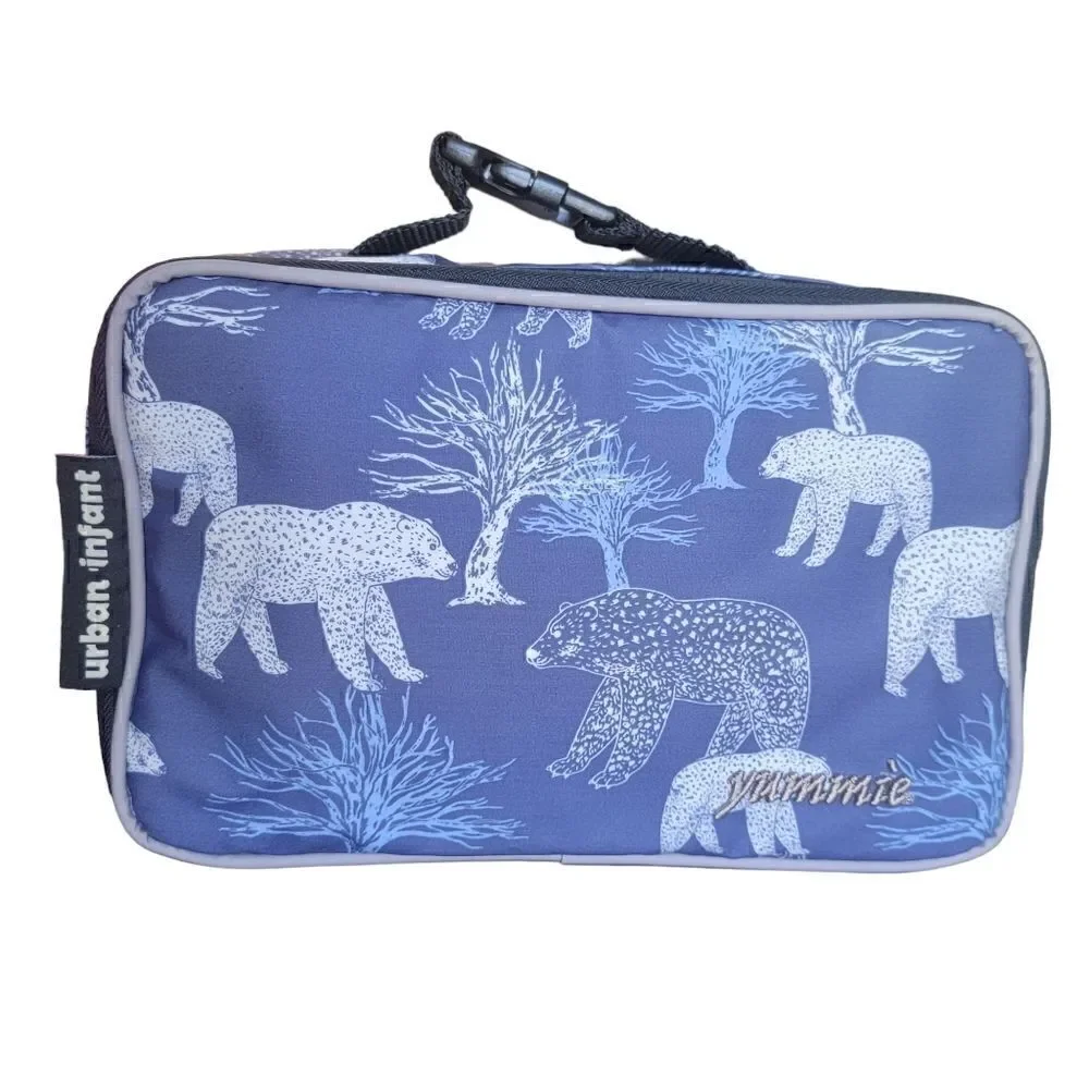 Urban Infant Bear Lunch Box Bag Insulated Snack Bag School Animal Yummie